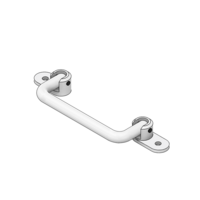 MODULAR SOLUTIONS STEEL FOLDING HANDLE 100, NO MOUNTING HARDWARE INCLUDED
